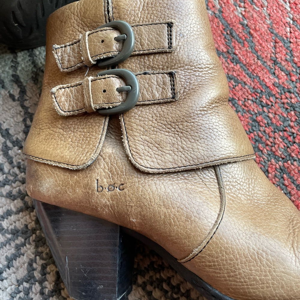 b.o.c. Leather ankle boot